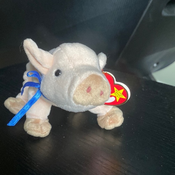 Ty Other Ty Inc The Beanie Babies Collection Knuckles The Pig